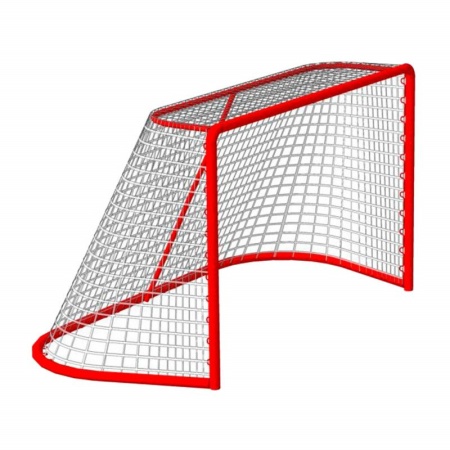 Купить Сетка хоккейная на ворота 1,22мх1,83мх0,5мх1,15м, нить 2,2 мм, безузловая в Анапе 