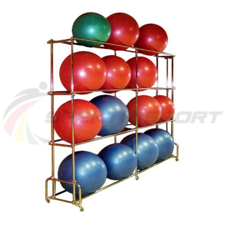 Купить Стеллаж для гимнастических мячей 16 шт в Анапе 