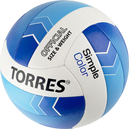Купить Мяч волейбольный Torres Simple Color любительский р.5 в Анапе 
